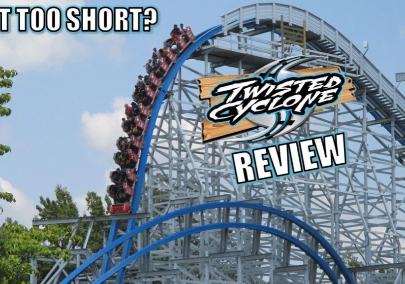 Twisted Cyclone Review, Six Flags Over Georgia RMC Hybrid Coaster