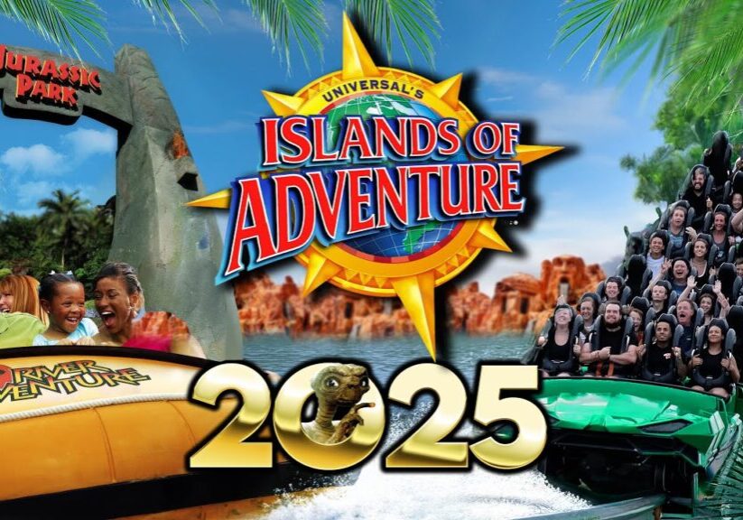 Universal Islands of Adventure RIDES & ATTRACTIONS 2025 | Universal