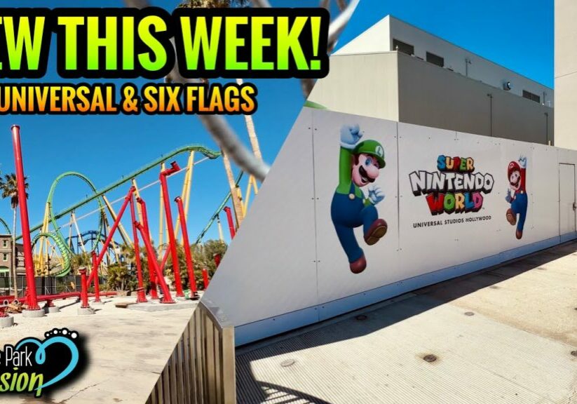 Universal Studios & Six Flags Magic Mountain Update! Super Nintendo