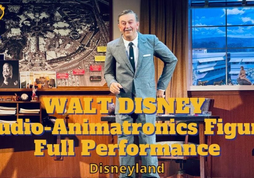 Walt Disney Audio-Animatronics Figure Full Performance - "Walt Disney -
