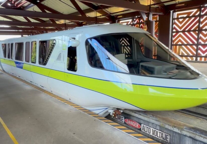 Walt Disney World Monorail 2025 Ride to Magic Kingdom from