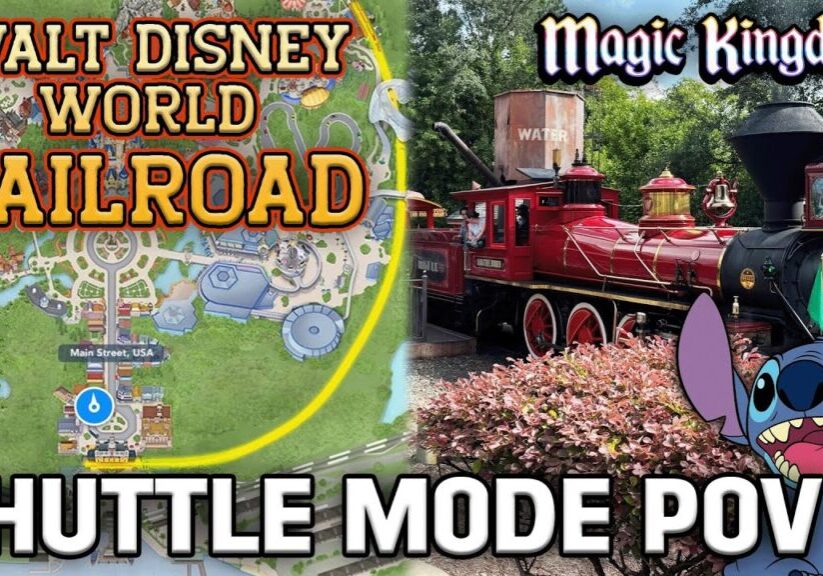 Walt Disney World Railroad in Shuttle Mode - Magic Kingdom