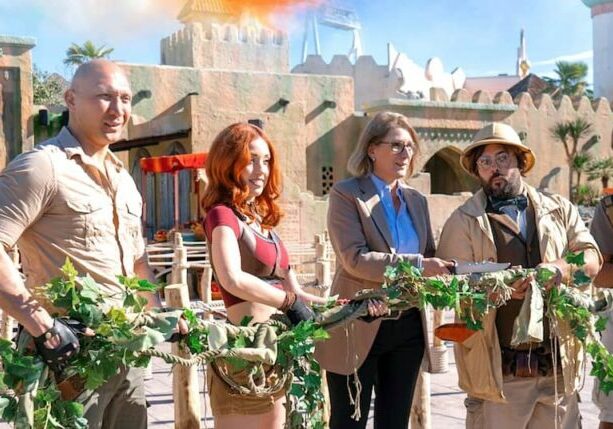 Walk Through the World of Jumanji in This New Maze