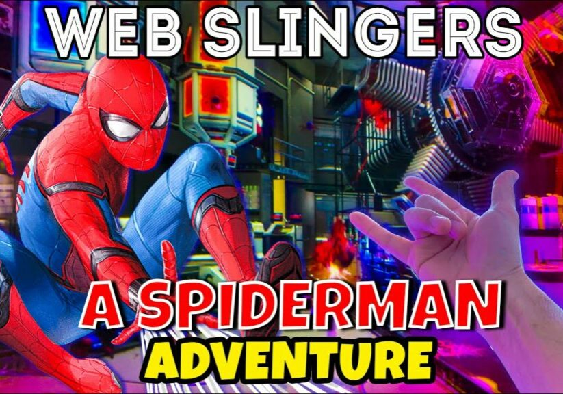 Web Slingers A Spiderman Adventure Full Ride POV - Disneyland