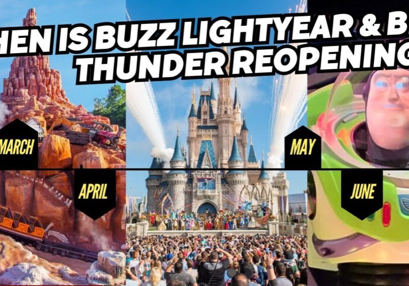When Will Disney World's Big Thunder Mountain & Buzz Lightyear