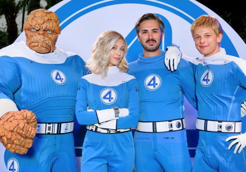 The Fantastic Four at Disneyland