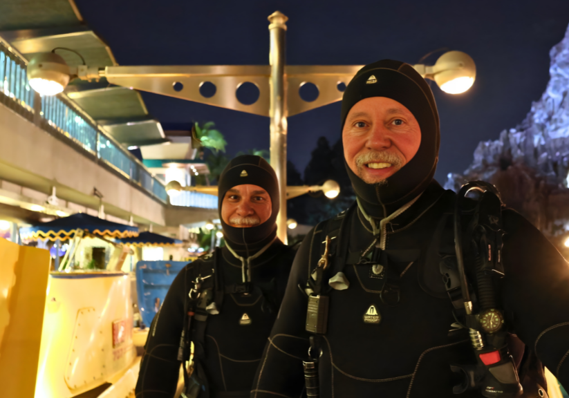 The Divers of Finding Nemo Submarine Voyage