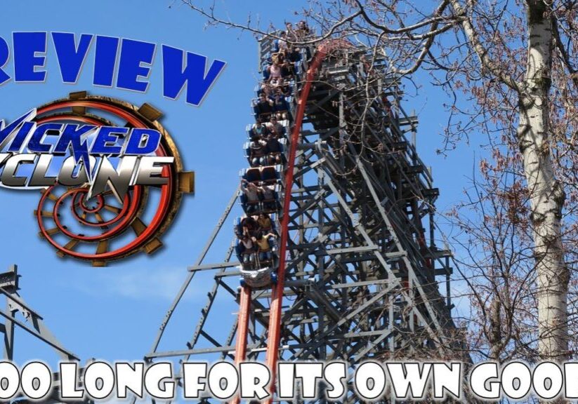 Wicked Cyclone Review, Six Flags New England RMC Hybrid Coaster