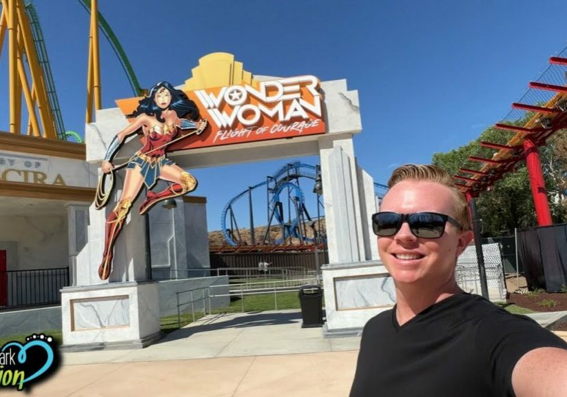 Wonder Woman Flight of Courage at Six Flags is Now