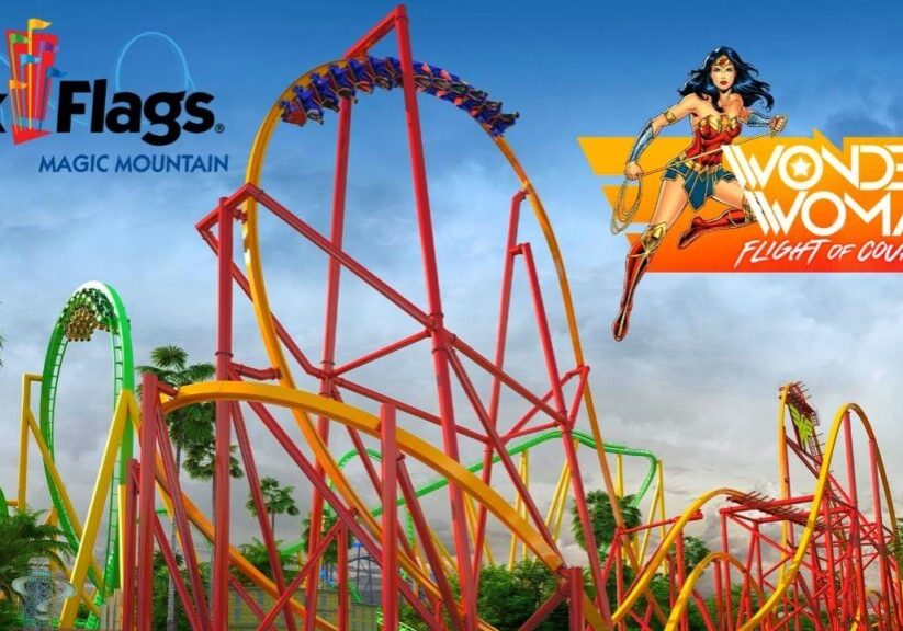 Wonder Woman RMC Single Rail Coaster Coming To Six Flags