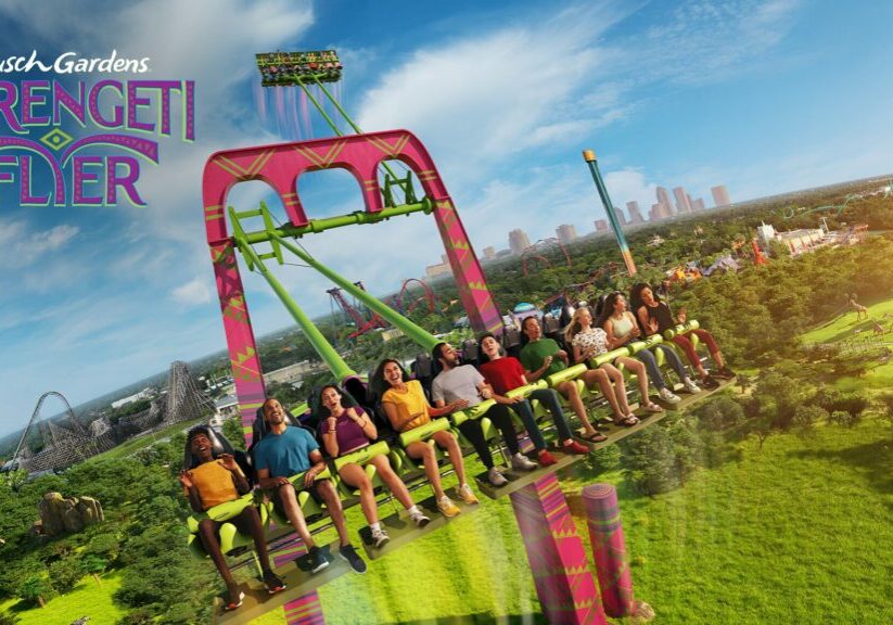 World's Tallest And Fastest Screamin' Swing Is Coming To Busch Gardens Tampa Spring 2023